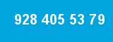 928 405 53 79